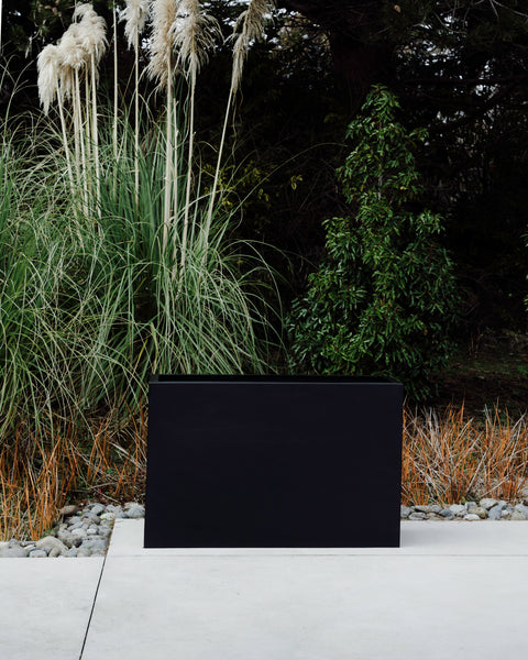POWDER COATED ALUMINUM TROUGH PLANTERS