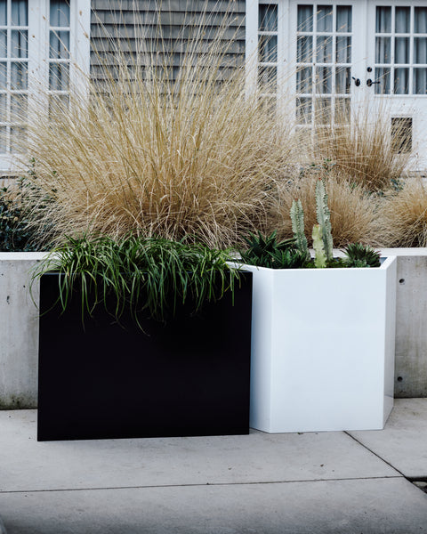 POWDER COATED HEX ALUMINUM PLANTERS