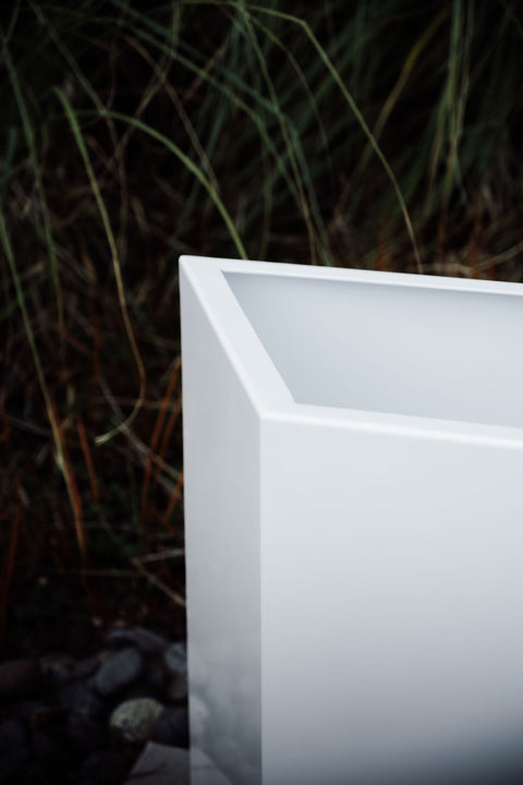 POWDER COATED HEX ALUMINUM PLANTERS