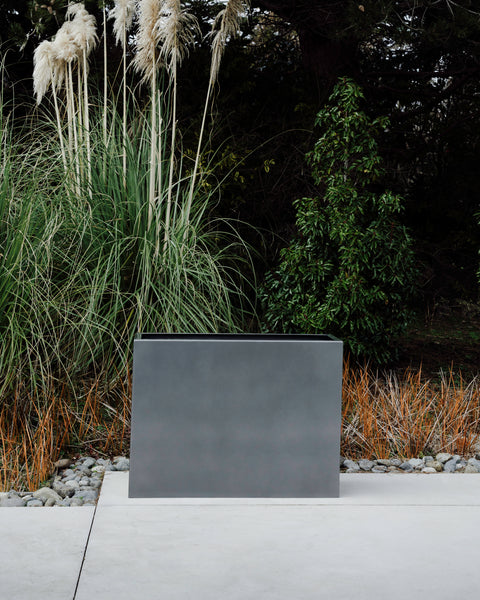 POWDER COATED ALUMINUM TROUGH PLANTERS